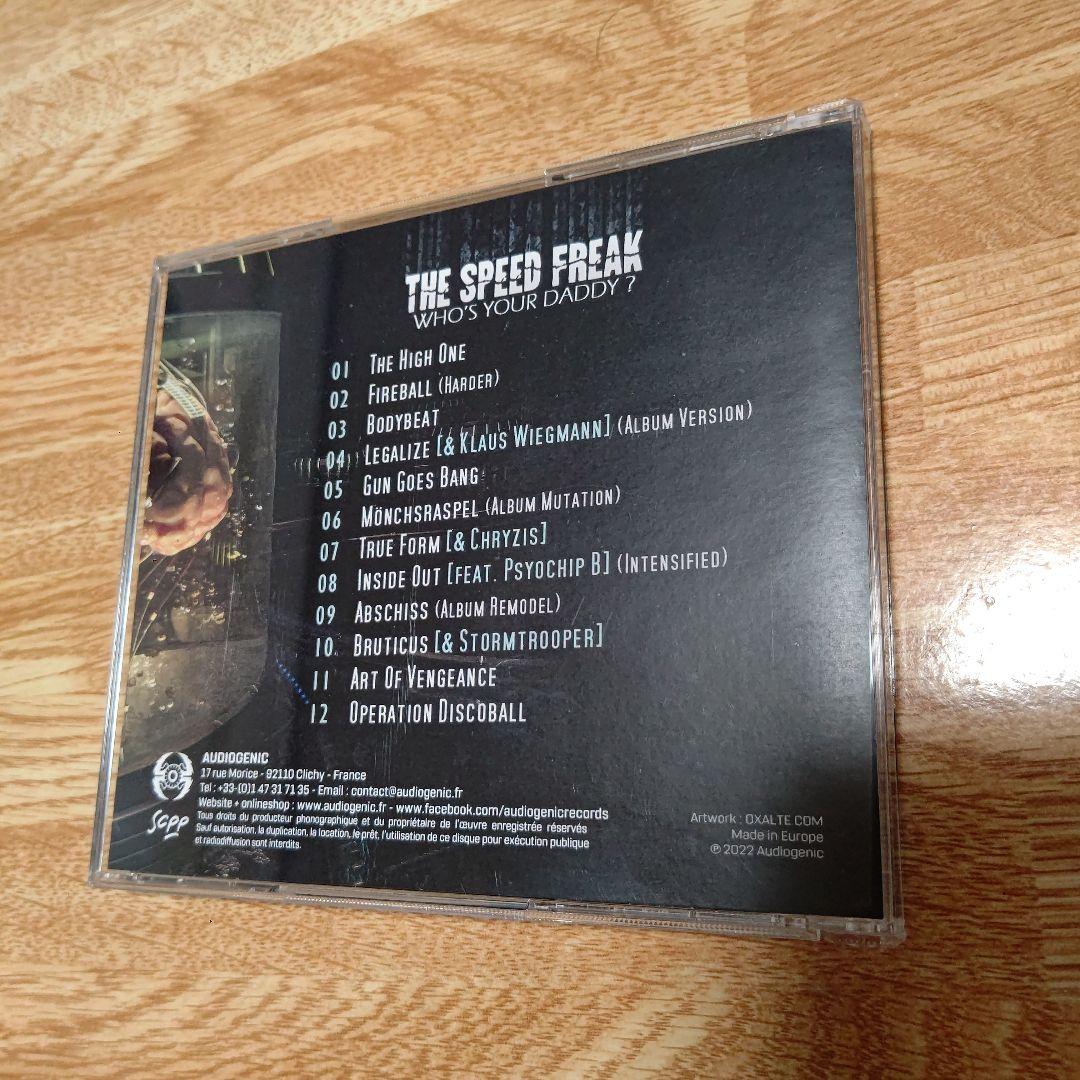 The Speed Freak - Who's Your Daddy? CD Limited Edition - Hardcore Gabber