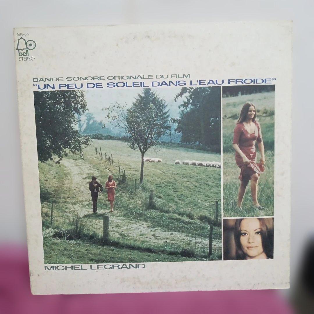 Michel Legrand - Un Peu De Soleil Dans L'eau Froide Vinyl LP Soundtrack Japan