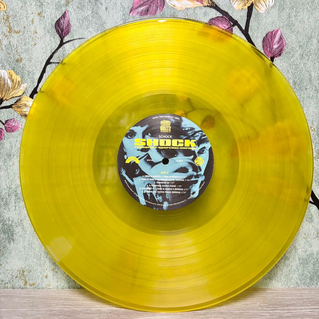 Libra - Shock Original Soundtrack 2xLP Yellow Vinyl Death Waltz Mondo