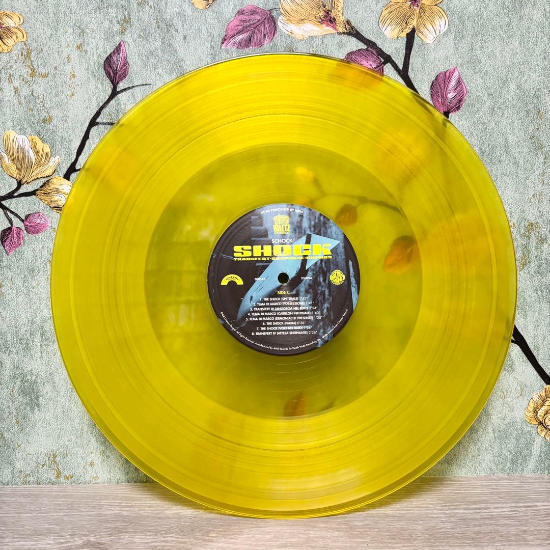 Libra - Shock Original Soundtrack 2xLP Yellow Vinyl Death Waltz Mondo