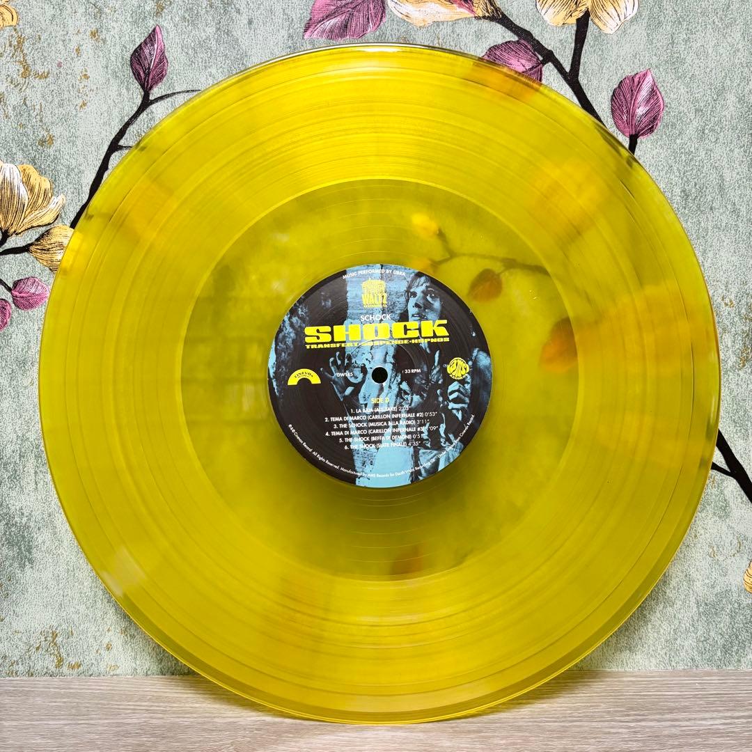 Libra - Shock Original Soundtrack 2xLP Yellow Vinyl Death Waltz Mondo