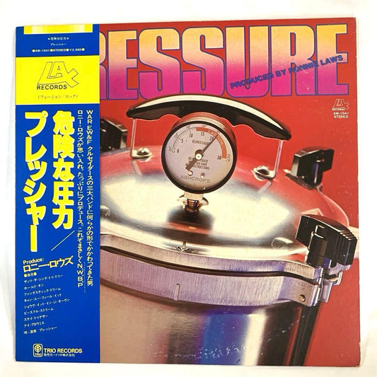 Pressure - Pressure LP 1979 Japan Jazz Fusion Vinyl Ronnie Laws Produced