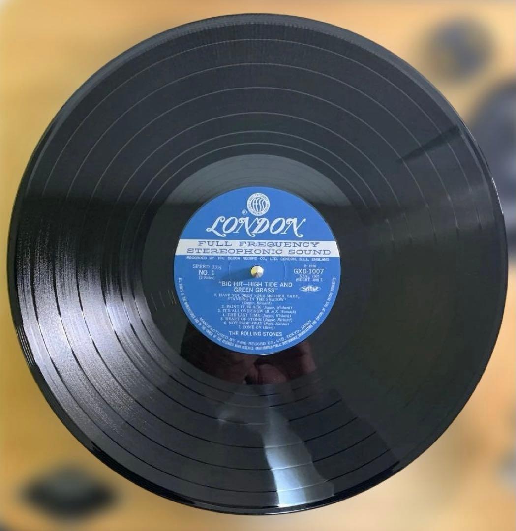 The Rolling Stones Big Hits (High Tide And Green Grass) Vinyl LP 1976 Japan
