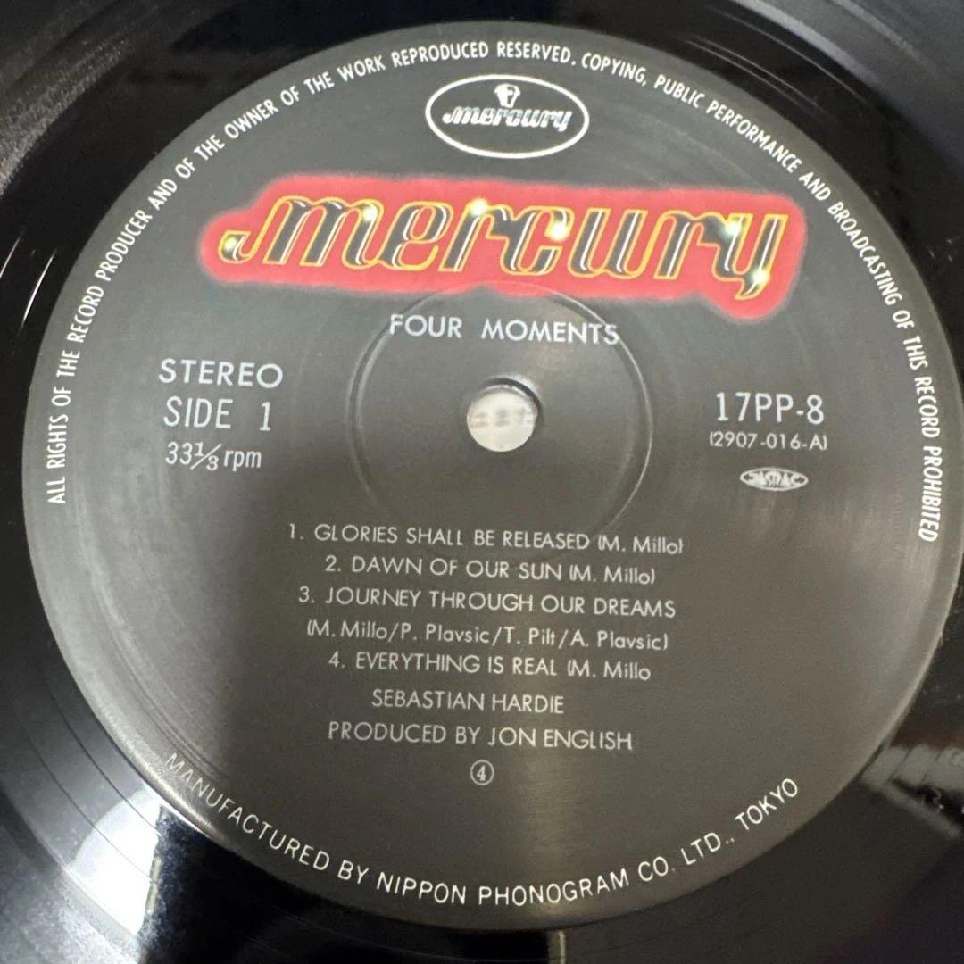 Sebastian Hardy LP Four Moments Progressive Rock Australia Near Mint | Japansoundstore