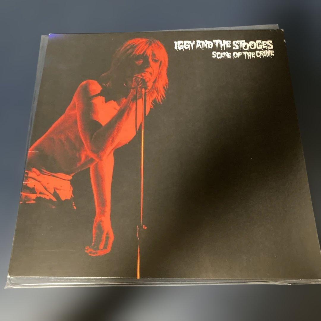 Iggy and The Stooges - Scene Of The Crime - Red Vinyl LP - Punk Rock