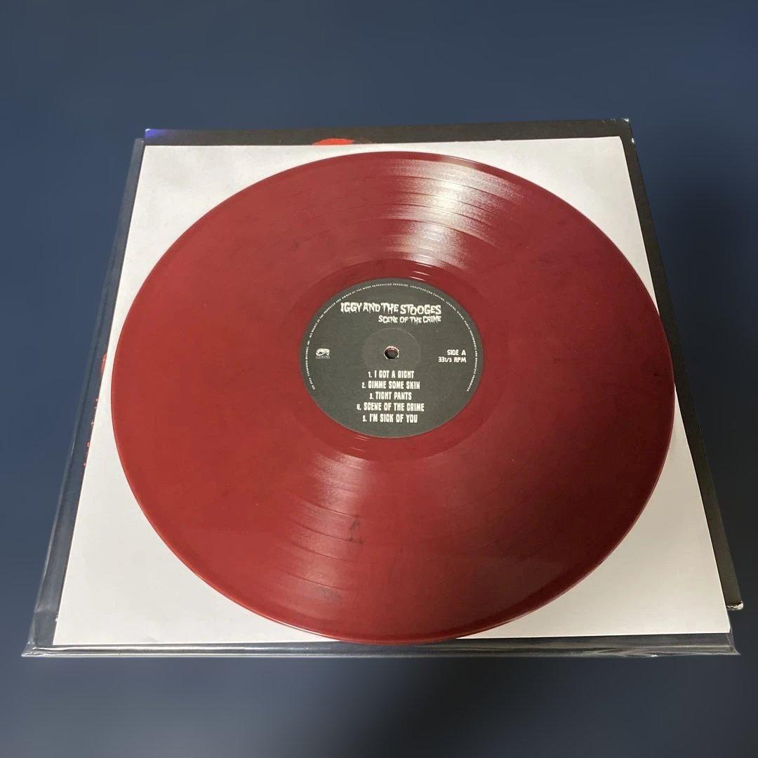 Iggy and The Stooges - Scene Of The Crime - Red Vinyl LP - Punk Rock