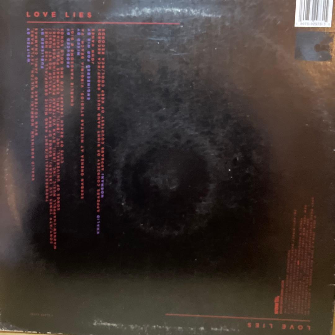 Khalid x Normani - Love Lies 12-inch Vinyl Single Transparent Red Color Rare
