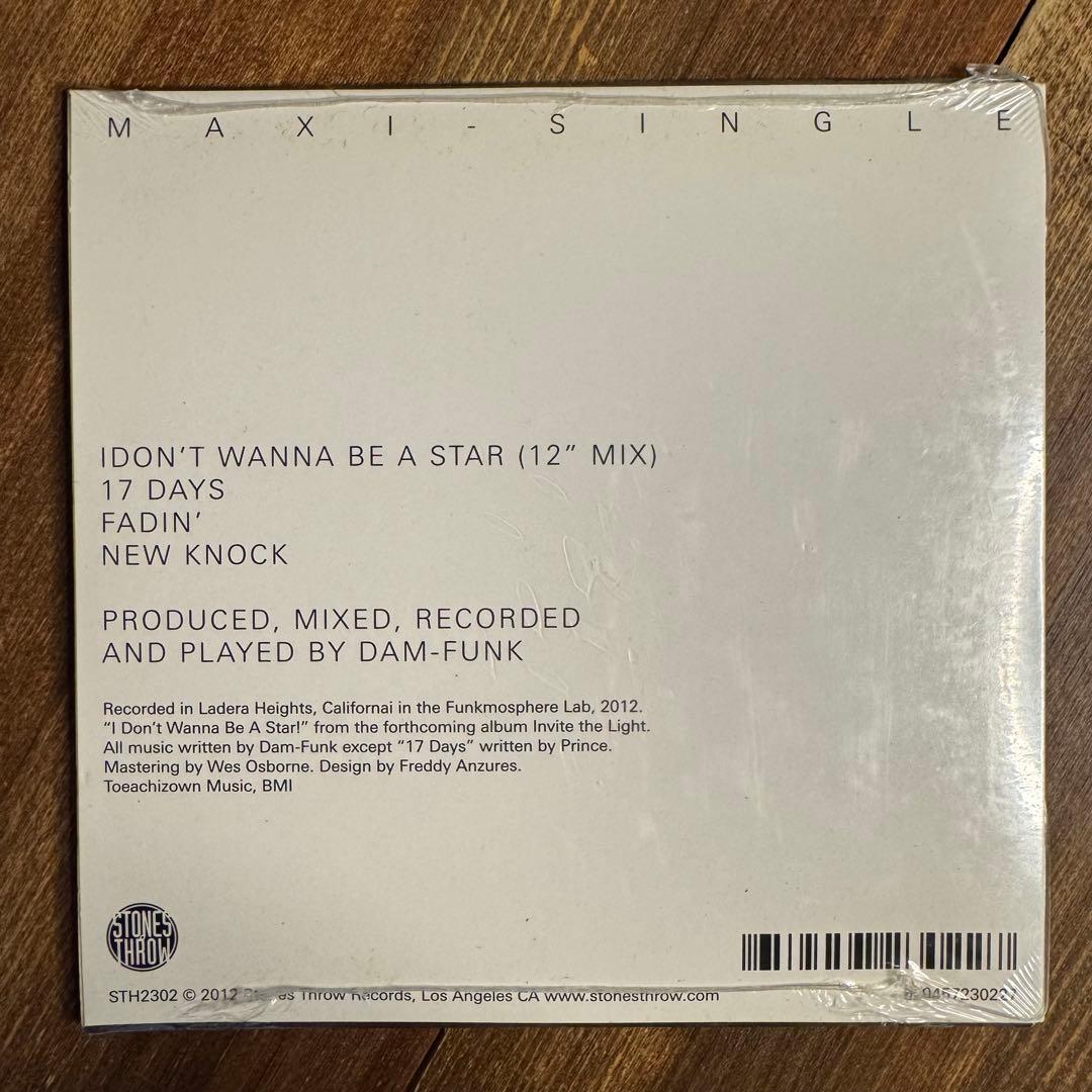 Dam-Funk - I Don't Wanna Be A Star! CD (Stones Throw Records, 2012)