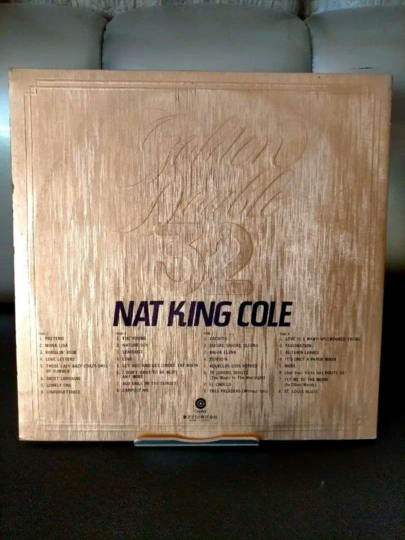 Nat King Cole - Golden Double 32 - Japan 2LP Gatefold w/ Obi Rare Compilation