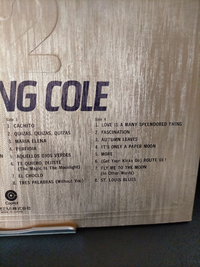Nat King Cole - Golden Double 32 - Japan 2LP Gatefold w/ Obi Rare Compilation