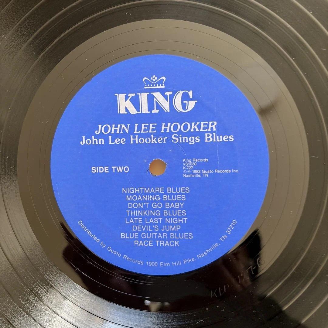 John Lee Hooker - Sings Blues LP Vinyl Record Japan Edition w/ Obi & Liner Notes