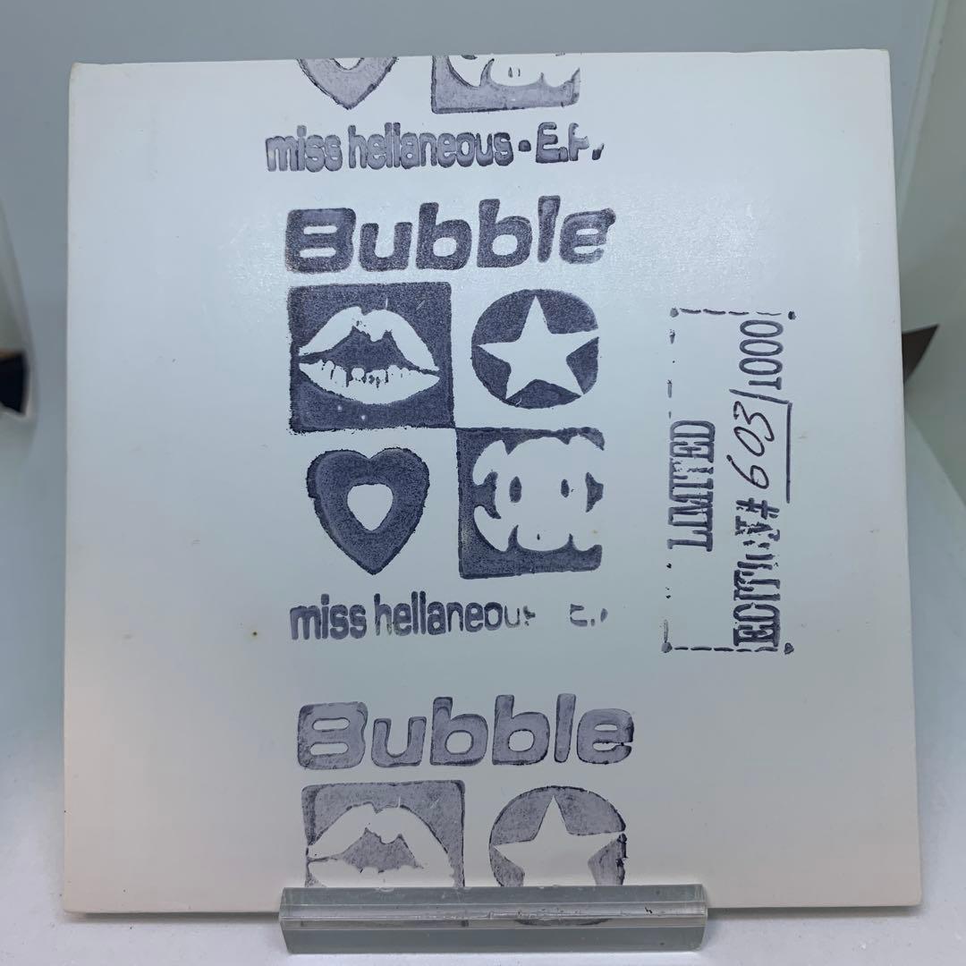 Miss Hellaneous - Bubble EP CD Limited Edition #603/1000 2000 Basement Boy