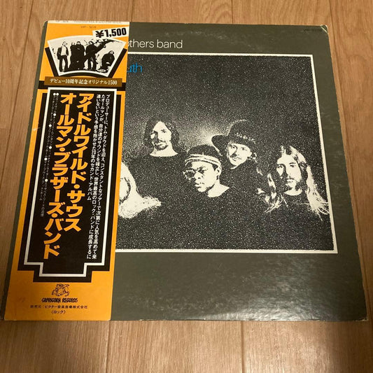 Allman Brothers Idlewild South LP Japan Orig With Obi Ex Record | Japansoundstore