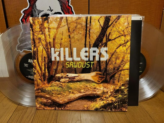 The Killers - Sawdust - 2x LP Clear Vinyl Record Rare Compilation