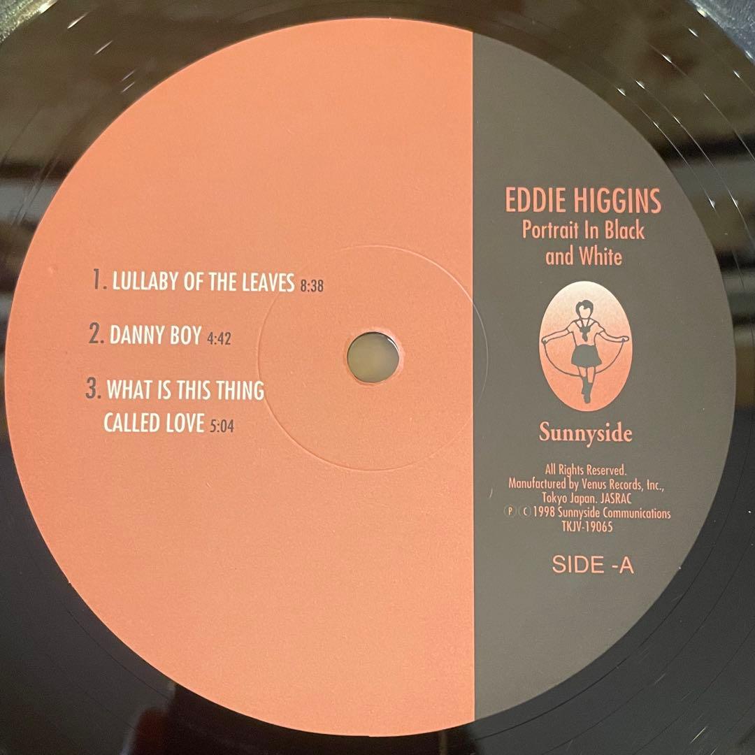 Eddie Higgins - Portrait In Black And White Vinyl LP 1998 Venus Japan 180g