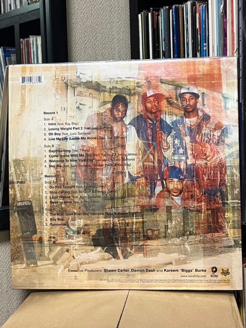 Cam'ron - Come Home With Me 2LP Vinyl 2002 Roc-A-Fella Hip Hop Record