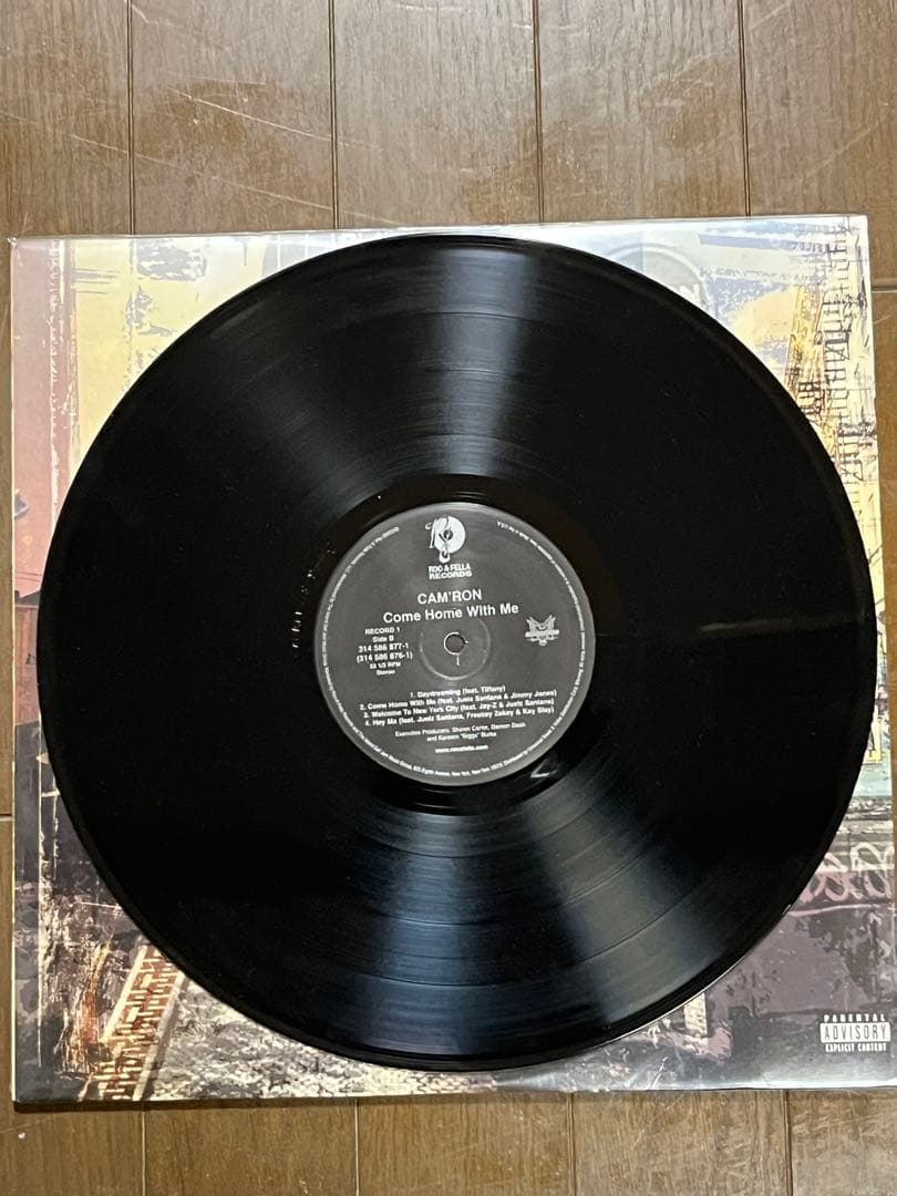 Cam'ron - Come Home With Me 2LP Vinyl 2002 Roc-A-Fella Hip Hop Record