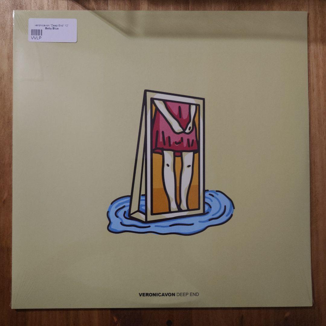 veronicavon Deep End Vinyl LP Baby Blue Color Record Alternative Dream Pop