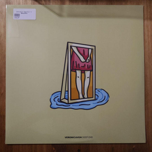 veronicavon Deep End Vinyl LP Baby Blue Color Record Alternative Dream Pop