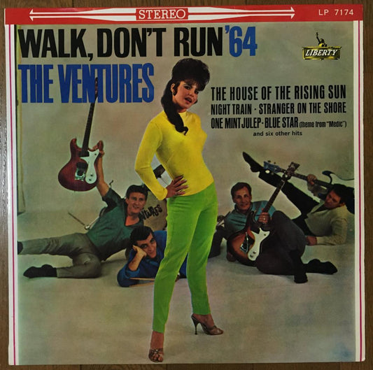 THE VENTURES Walk, Don't Run '64 LP Rare Japanese Red Vinyl Pressing
