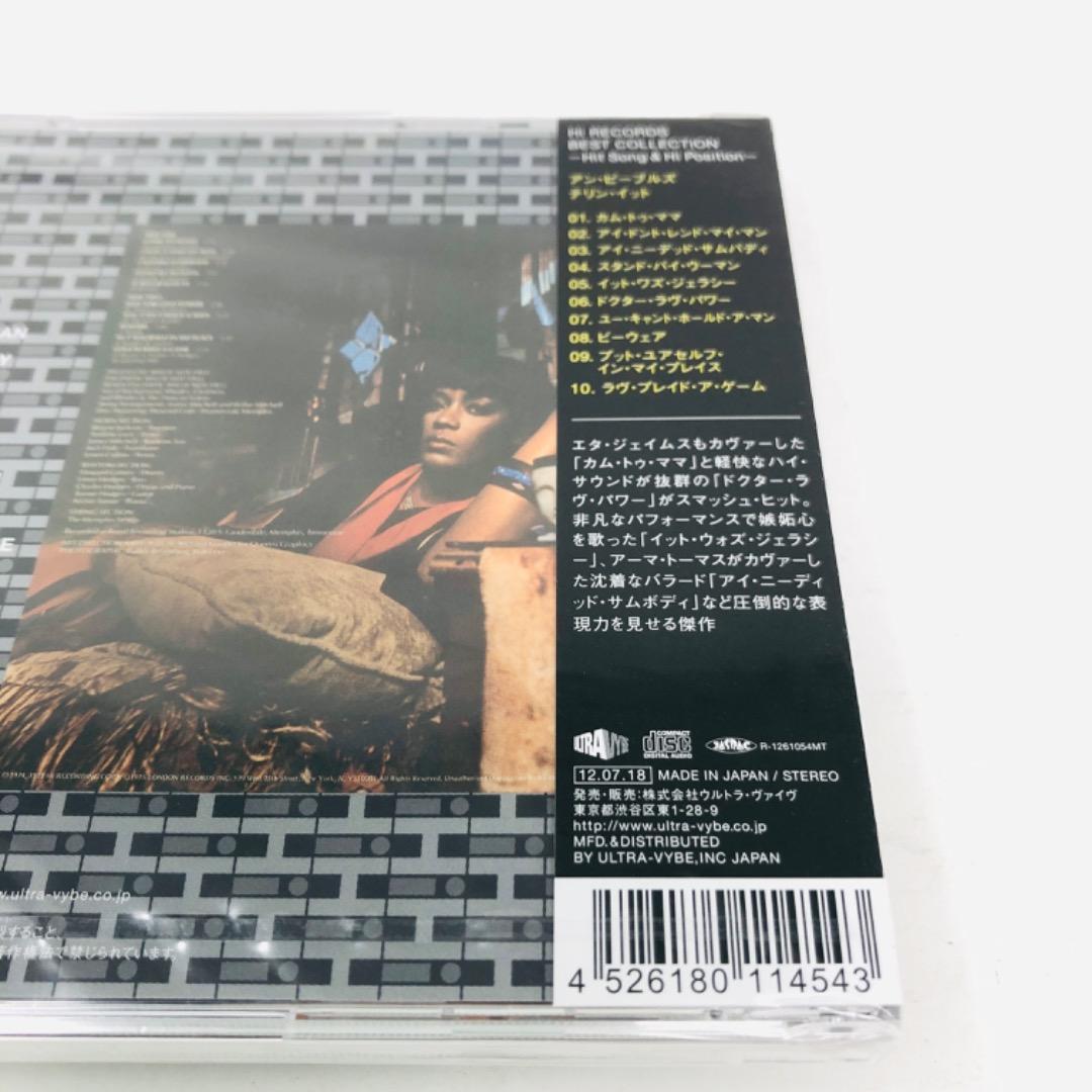 Ann Peebles - Tellin' It CD Japan Press Remastered w/ OBI 2012 Rare Soul