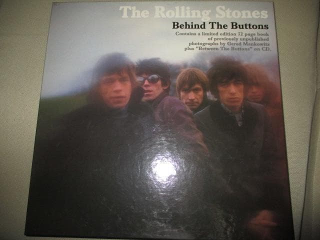 The Rolling Stones - Behind The Buttons Limited Edition Box Set with Photo Book