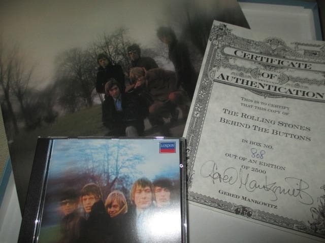 The Rolling Stones - Behind The Buttons Limited Edition Box Set with Photo Book