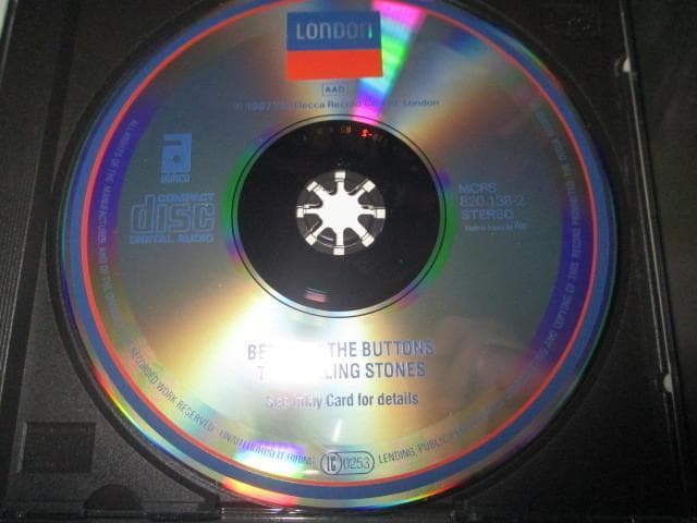 The Rolling Stones - Behind The Buttons Limited Edition Box Set with Photo Book