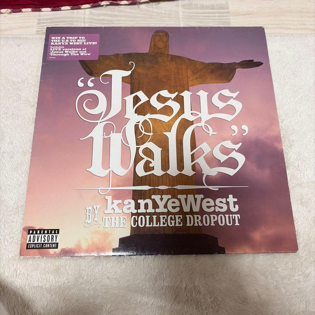 Kanye West - Jesus Walks 12" Vinyl Record The College Dropout Roc-A-Fella 2004