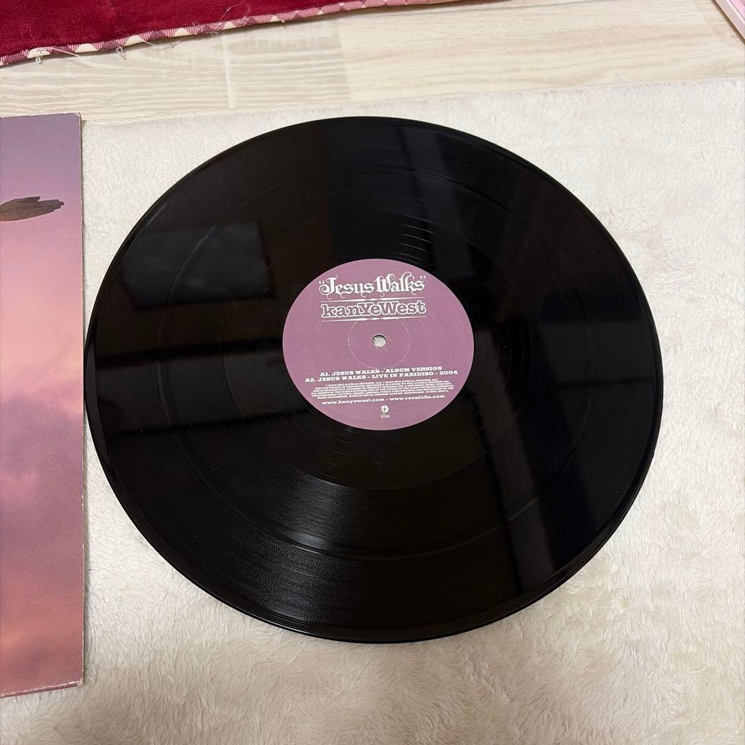 Kanye West - Jesus Walks 12" Vinyl Record The College Dropout Roc-A-Fella 2004