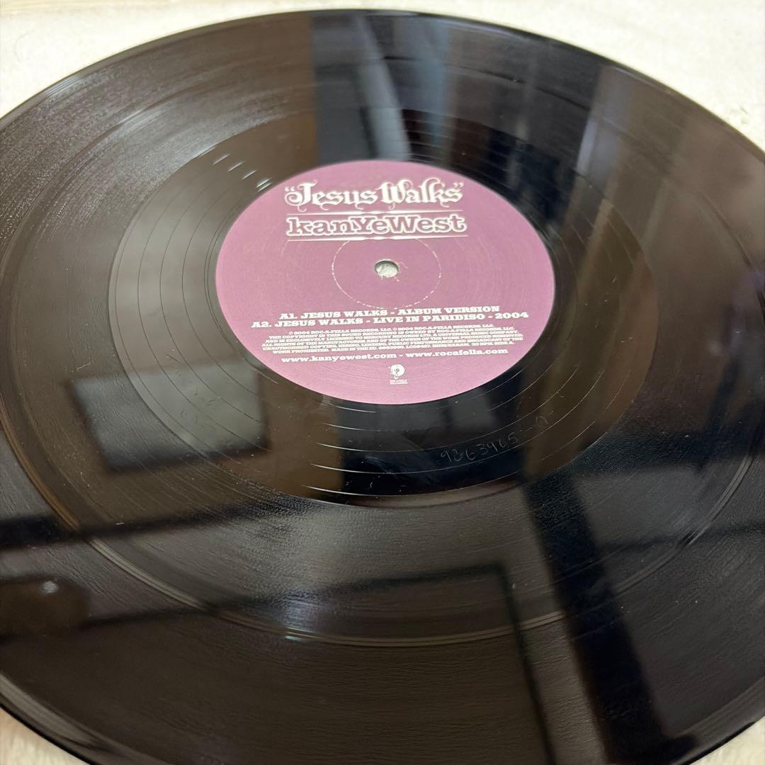 Kanye West - Jesus Walks 12" Vinyl Record The College Dropout Roc-A-Fella 2004