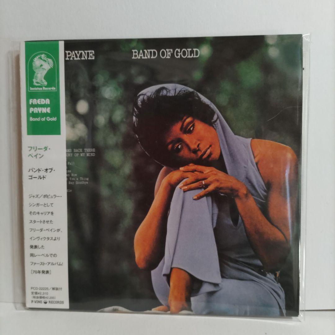 Freda Payne - Band of Gold CD Japan Press P-Vine Paper Sleeve Mini LP Obi