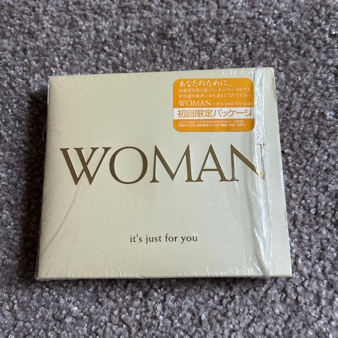 Various Artists WOMAN it's just for you 2CD Japan Press Compilation 2001