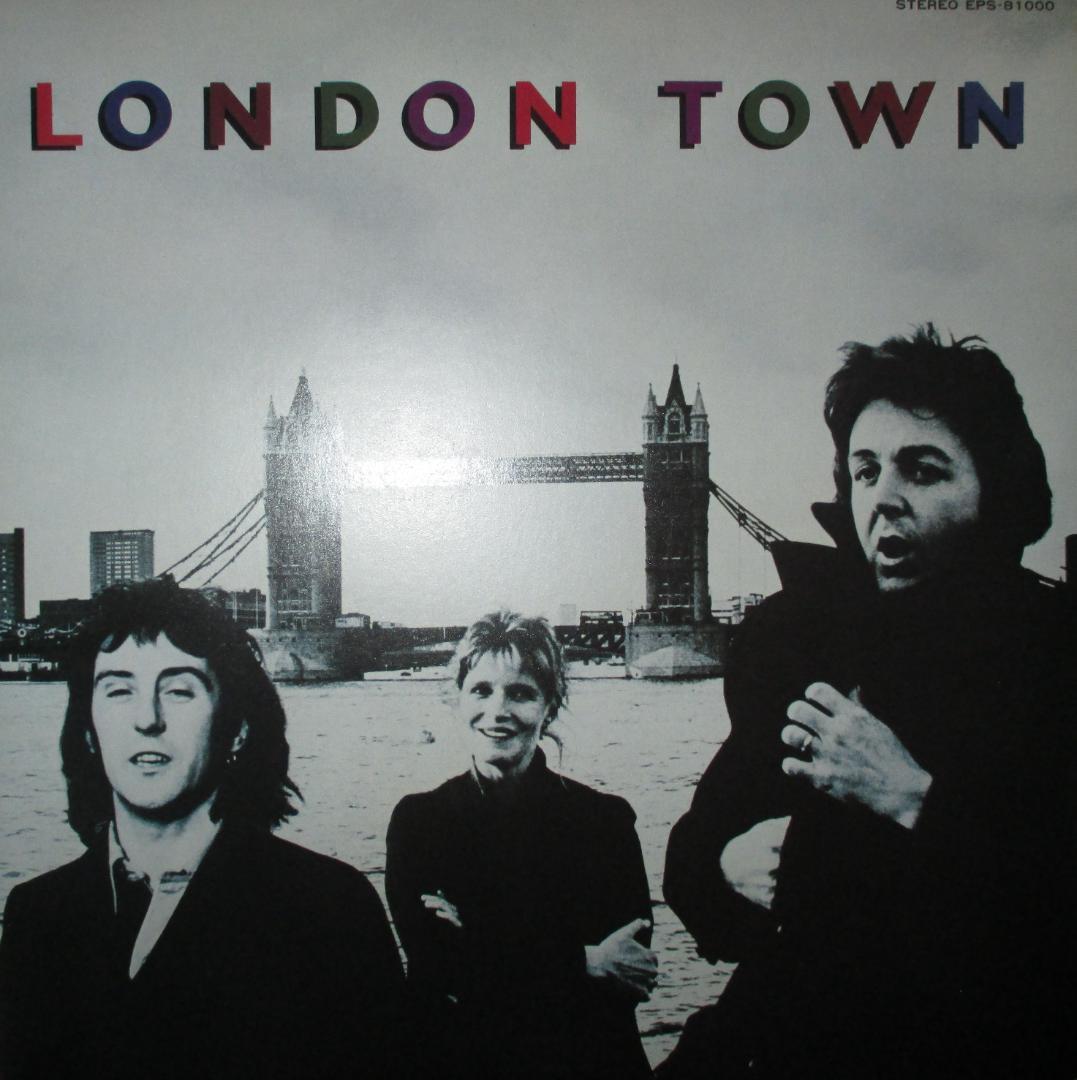Paul McCartney Wings London Town LP UK 78 - Used, Excellent Condition | Japansoundstore