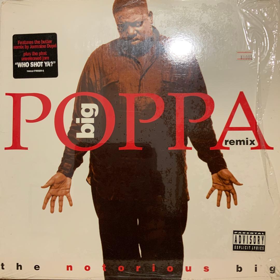 The Notorious B.I.G. - Big Poppa Remix 12" Vinyl Record feat. Who Shot Ya?