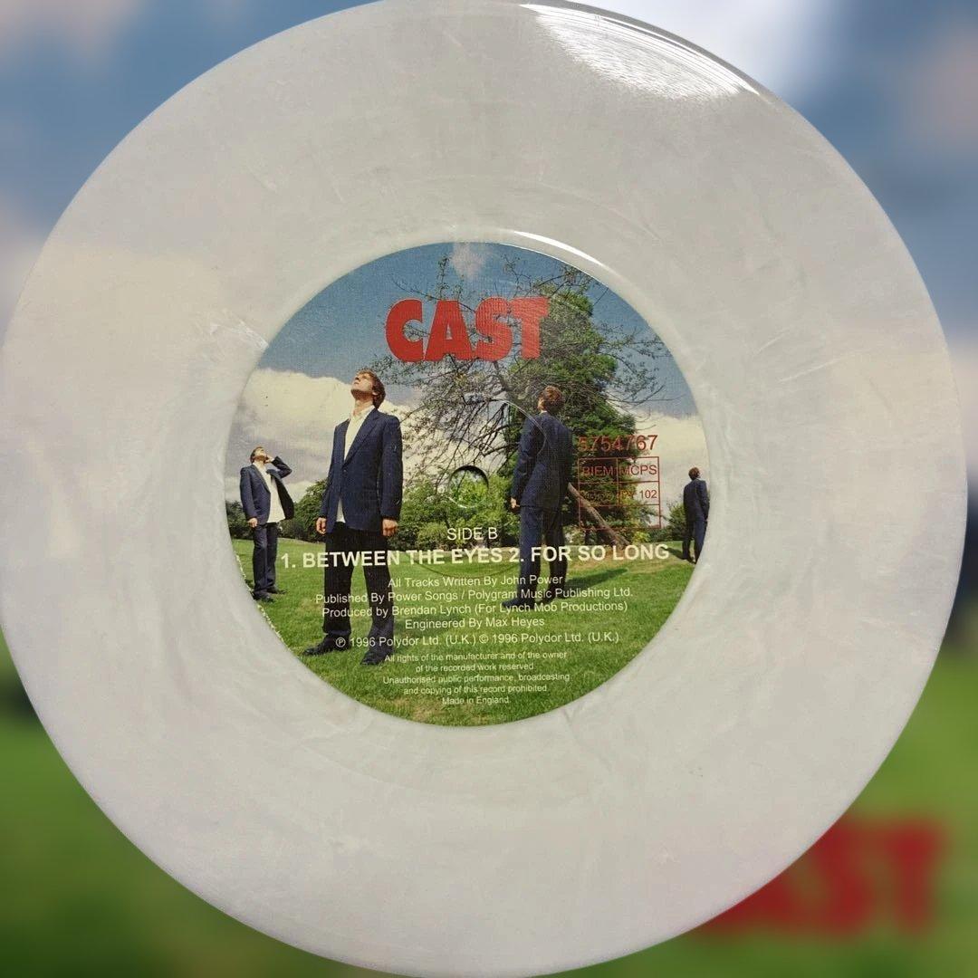 Cast - Flying 7" Limited White Vinyl Single 1996 Britpop Polydor UK Press