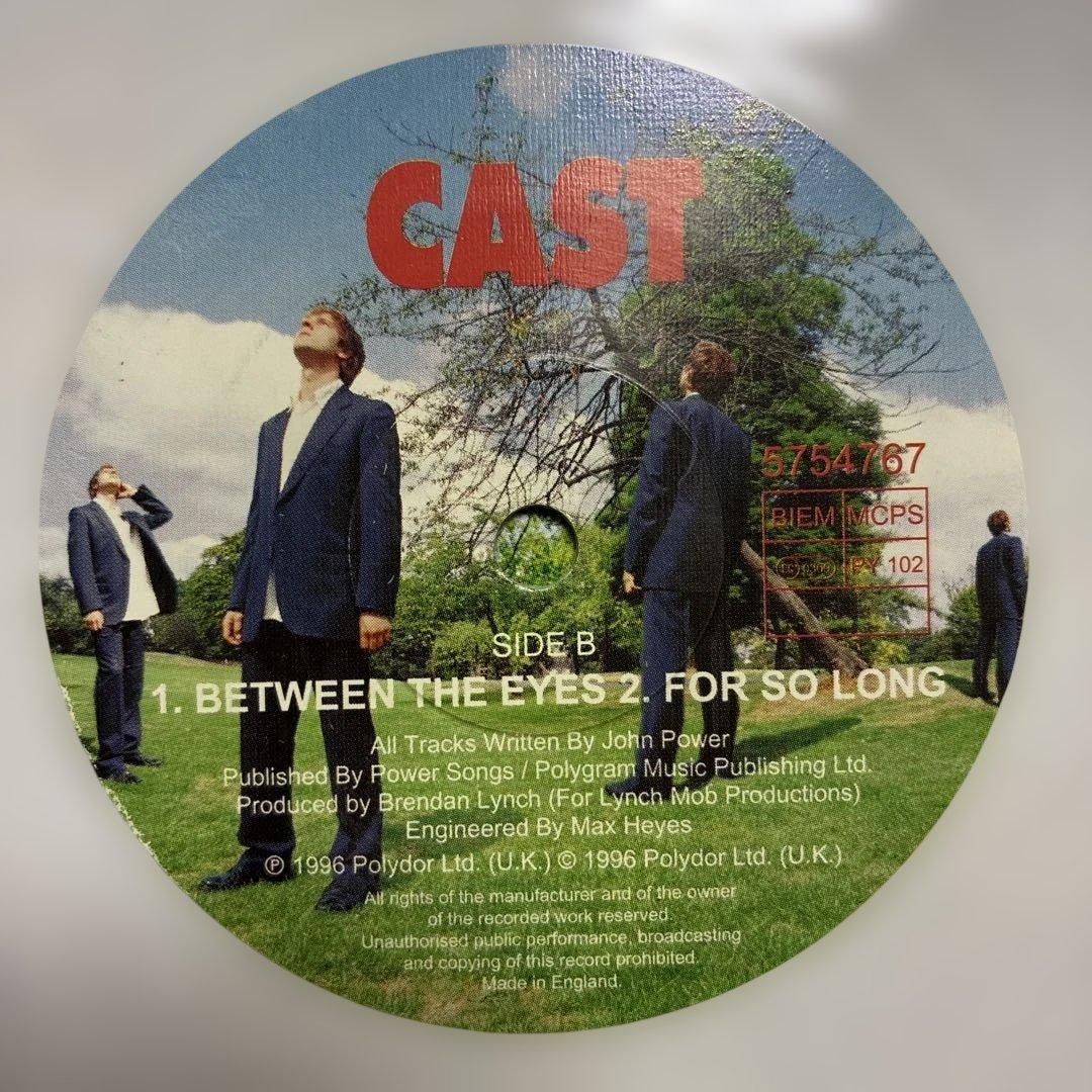Cast - Flying 7" Limited White Vinyl Single 1996 Britpop Polydor UK Press