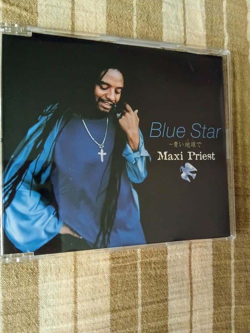 Maxi Priest Blue Star CD Single Japan Press with OBI 2002 Edition