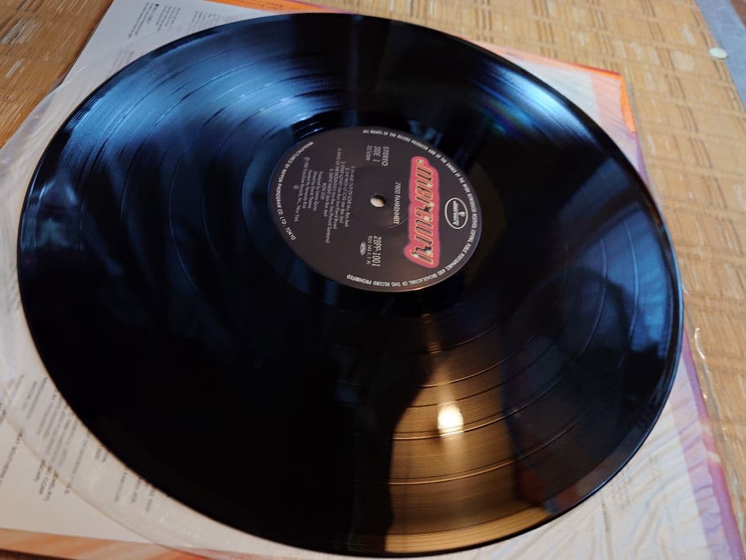 Bon Jovi - 7800 Degrees Fahrenheit LP Record Japan Pressing w/ Obi Strip
