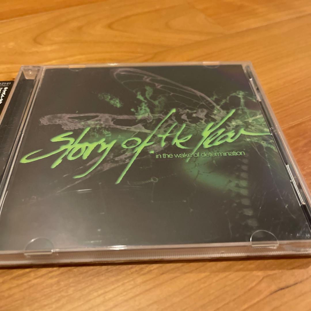 Story of the Year - In the Wake of Determination CD Japan Press with OBI