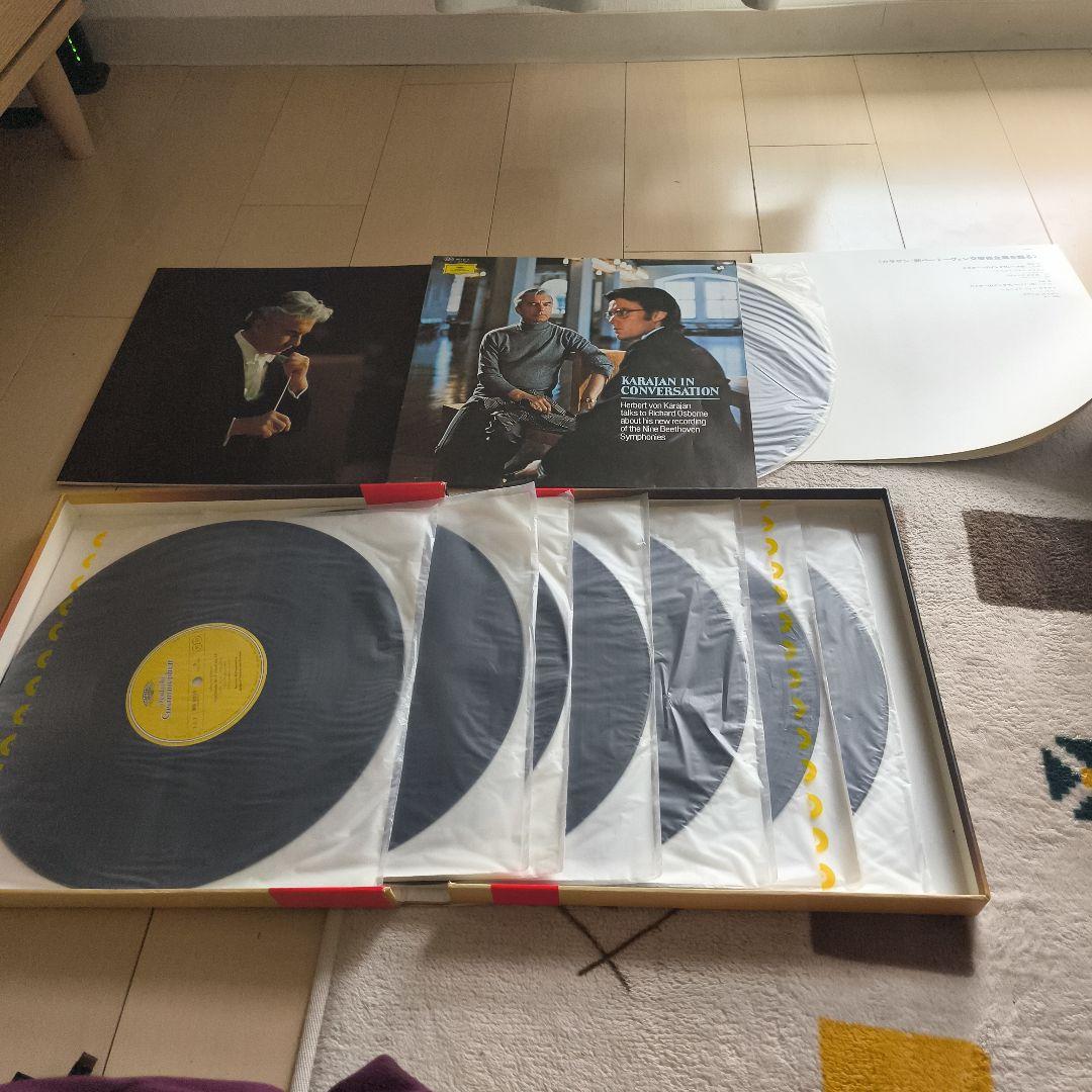 Beethoven Complete Symphonies LP 8-Disc Set Used Near Mint | Japansoundstore