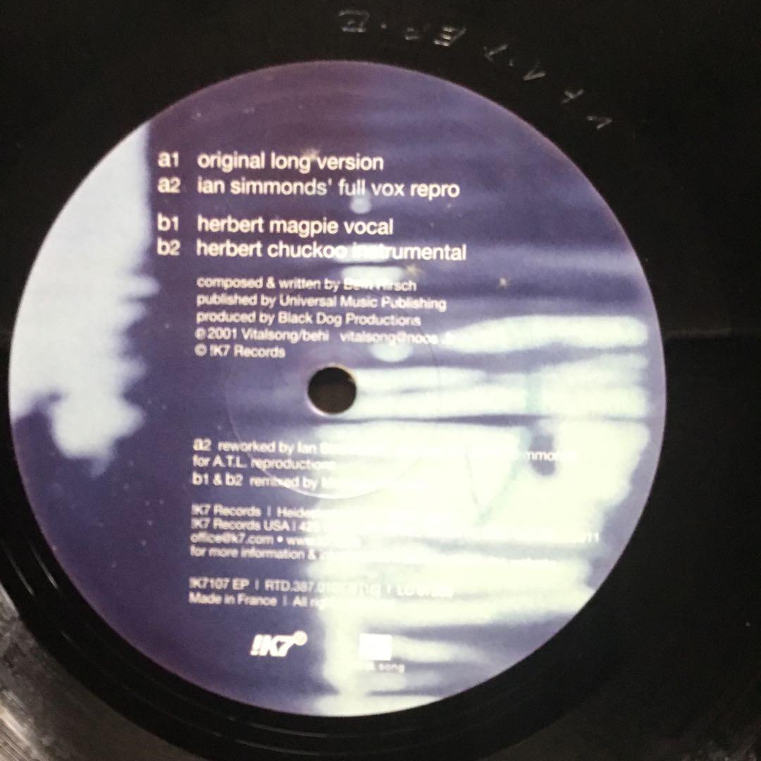 Beth Hirsch - Nest Sensation Vinyl 12" EP !K7 Records 2001 Electronic Downtempo
