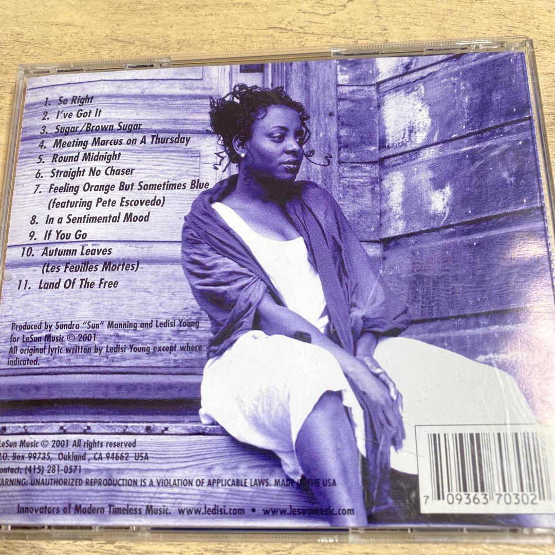 Ledisi - Feeling Orange but Sometimes Blue CD Jazz Singer Limited Edition 2001
