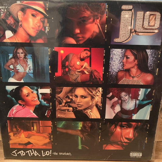 J.Lo J To Tha Lo! Remixes Blue Vinyl 2LP Used Near MINT | Japansoundstore