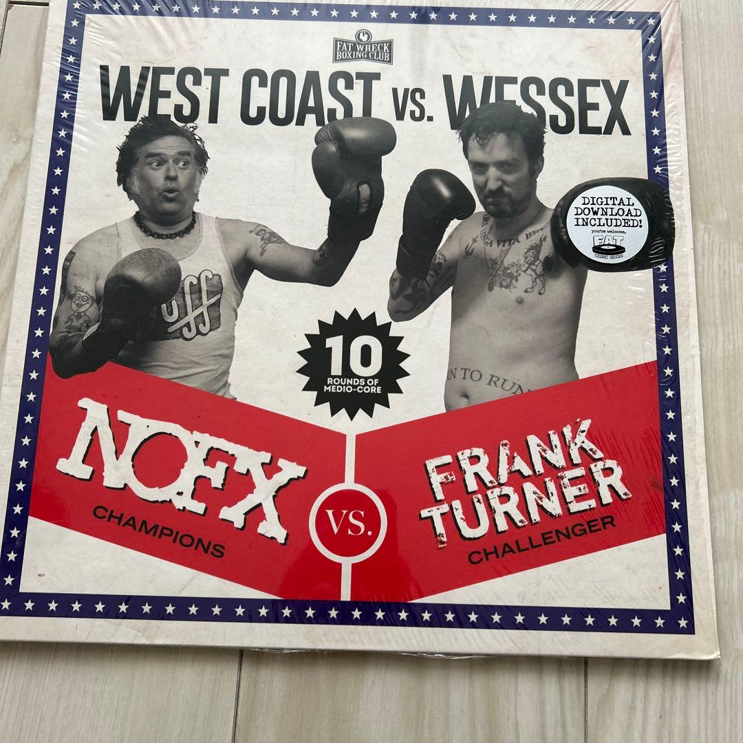 NOFX vs. Frank Turner - West Coast vs. Wessex LP Vinyl Fat Wreck Chords 2020