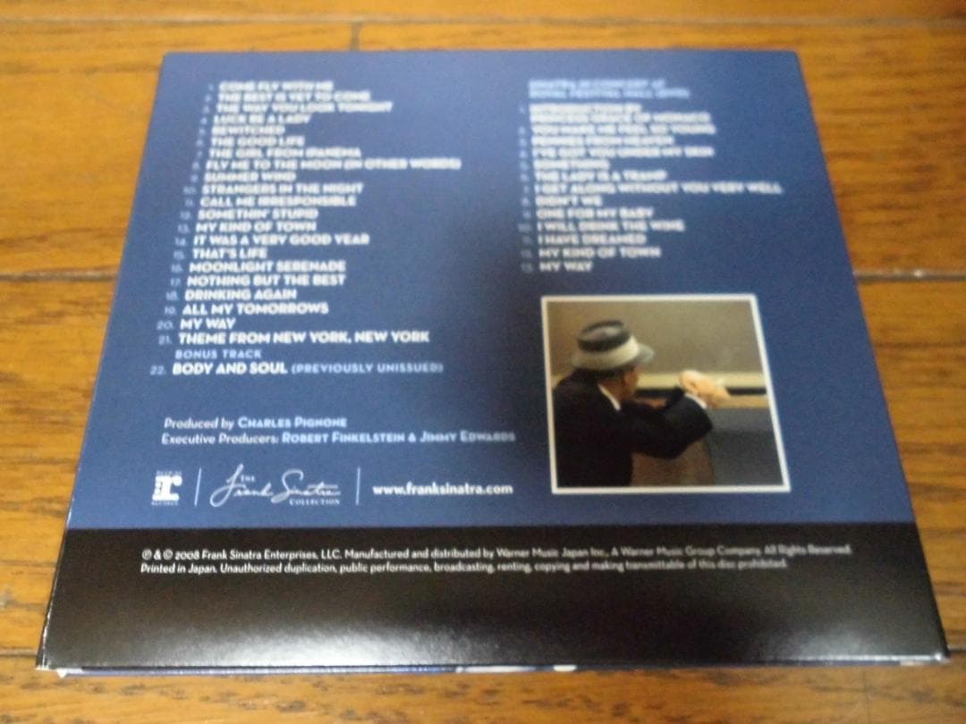 Frank Sinatra Nothing But The Best CD+DVD Japan Press with OBI & Christmas CD