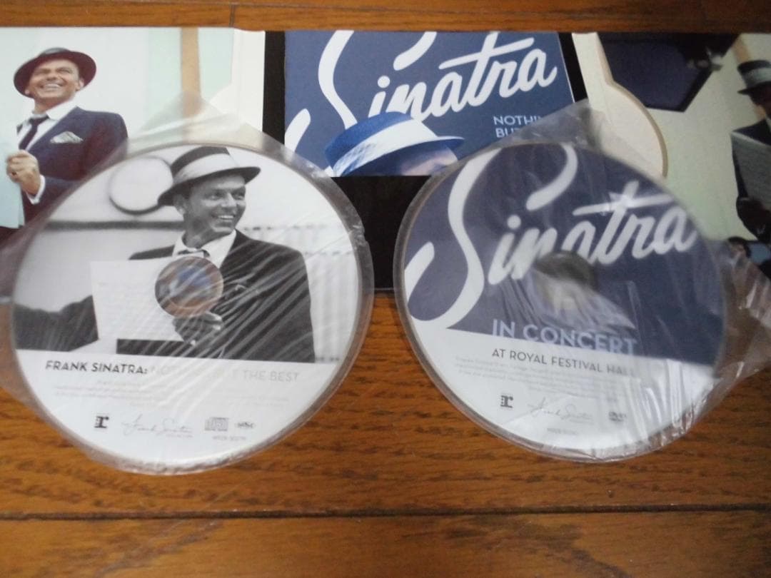 Frank Sinatra Nothing But The Best CD+DVD Japan Press with OBI & Christmas CD