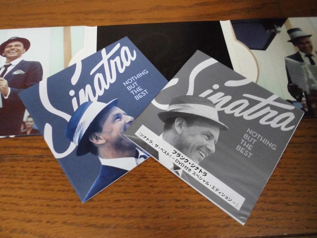 Frank Sinatra Nothing But The Best CD+DVD Japan Press with OBI & Christmas CD