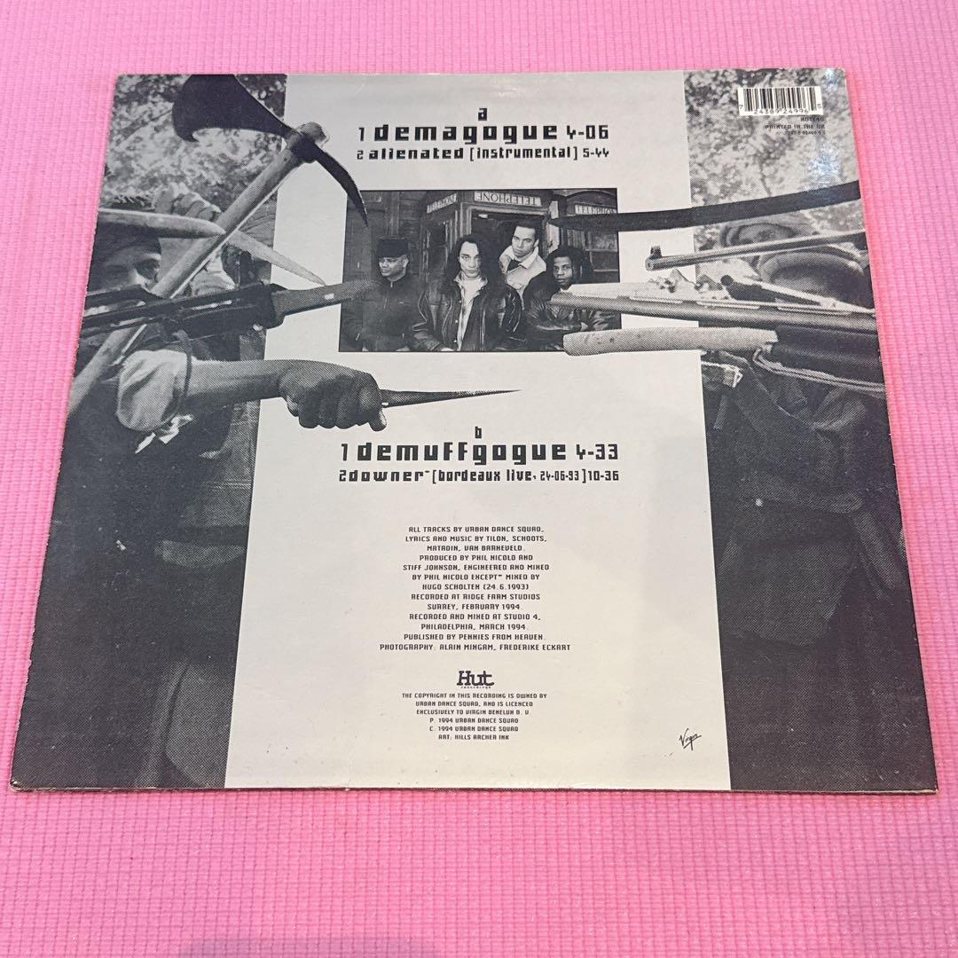 Urban Dance Squad - Demagogue 12" EP 1994 UK Pressing Alternative Rock