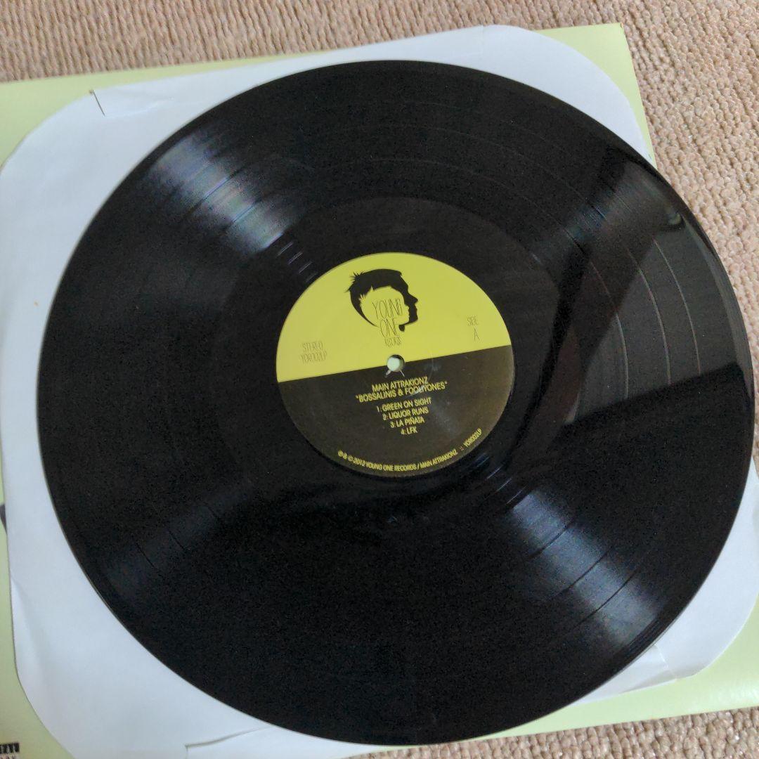 Bossalinis & Fooliyones Main Attrakionz 2LP Hip-Hop Record Black Vinyl Used | Japansoundstore